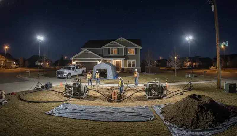 Expert Plumbing Pro - emergency-sewer-line-repair-for-a-family-home-in-the-meadows-castle-rock
