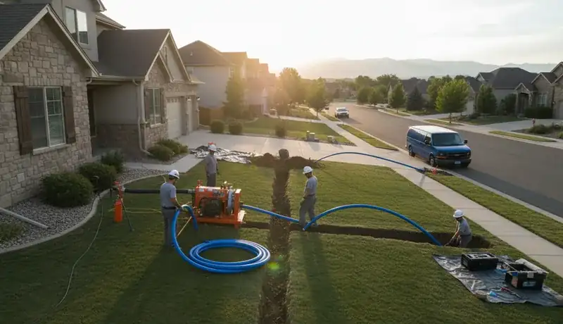 Expert Plumbing Pro - emergency-trenchless-sewer-line-replacement-for-a-founders-village-home