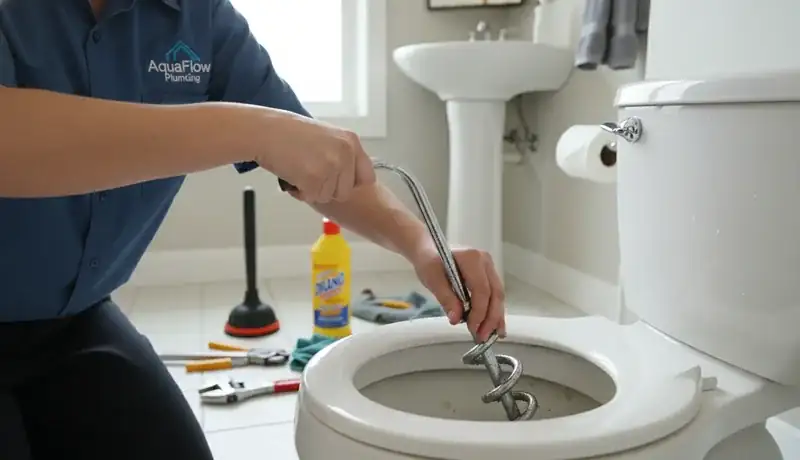 Expert Plumbing Pro - clogged-toilet-repair